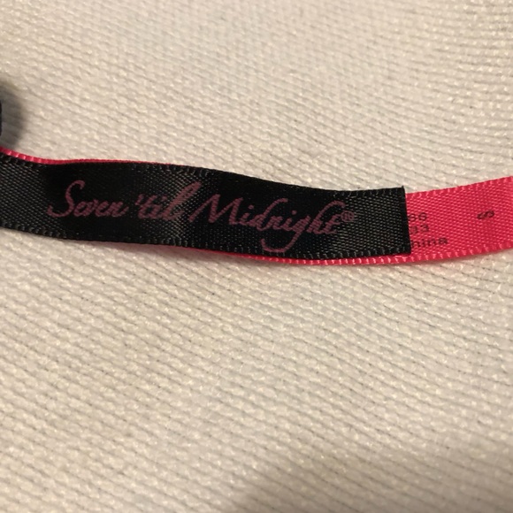 Sexy Seven ‘Til Midnight black fishnet thong panties - Picture 4 of 5